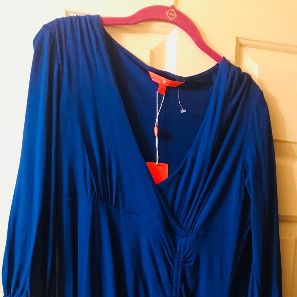 Blue classy dress